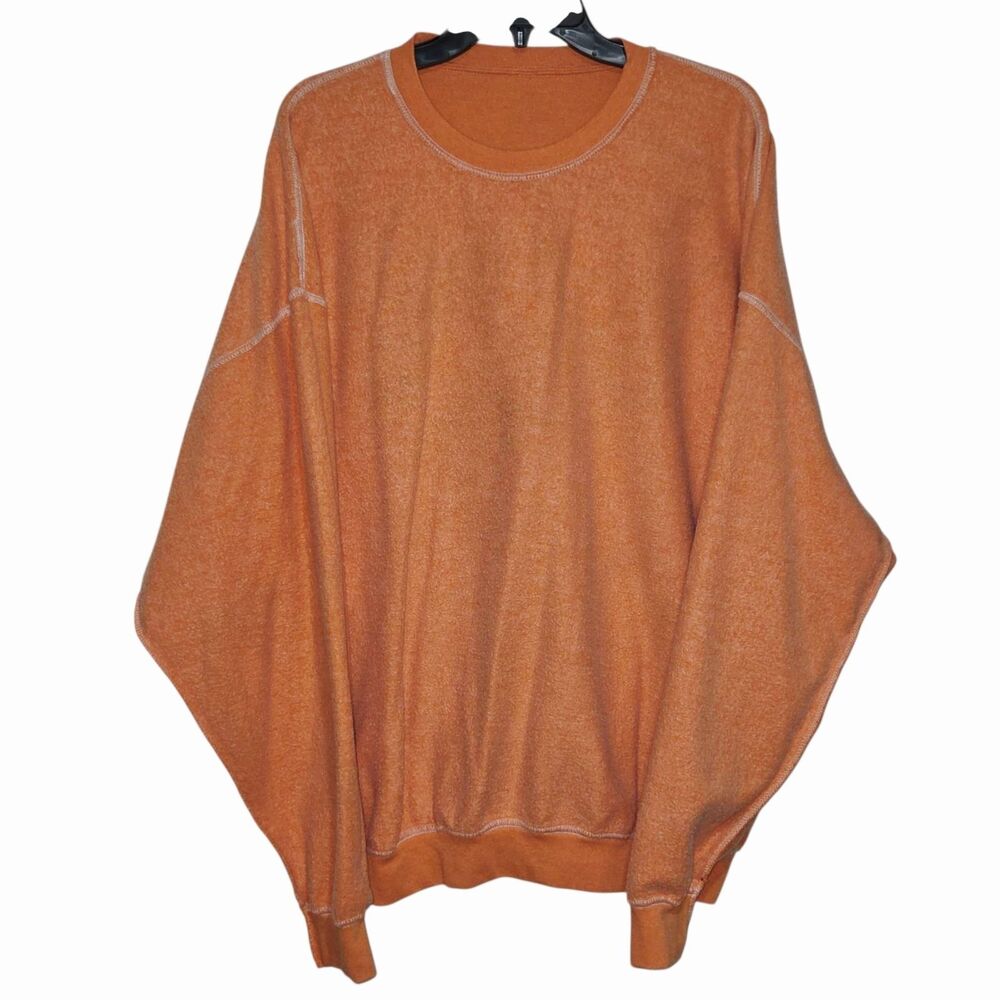 Creamy‎ Orange Hallow Queen Oversized Crew Neck Halloween Sweatshirt Size XL - Picture 6 of 9
